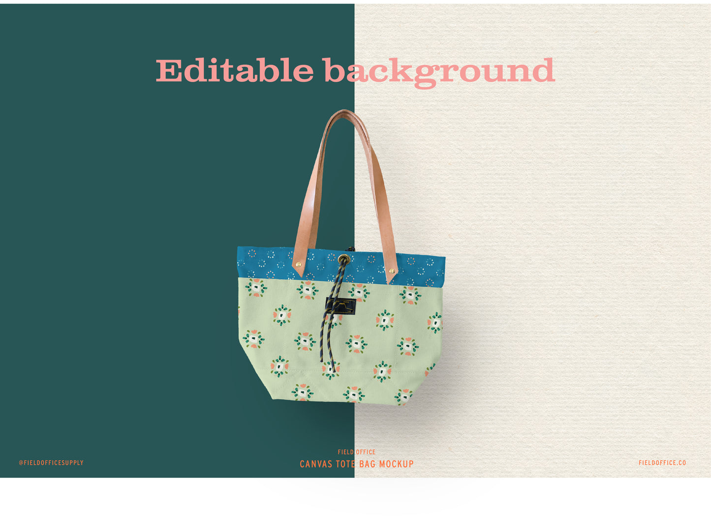 Canvas Tote Bag Mockup