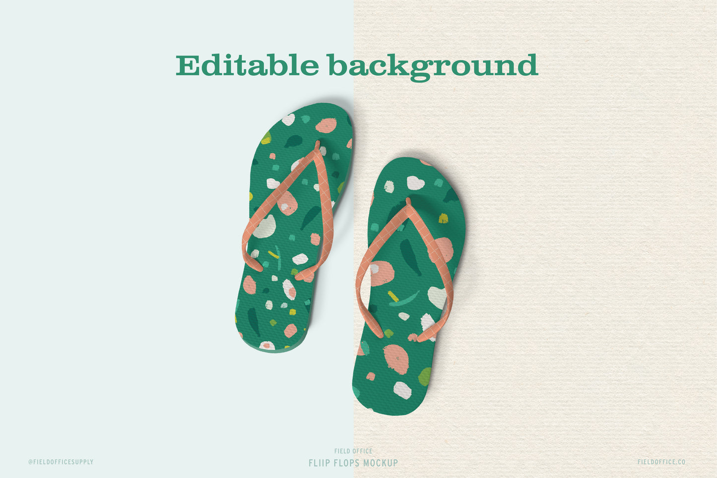 Flip Flops Mockup