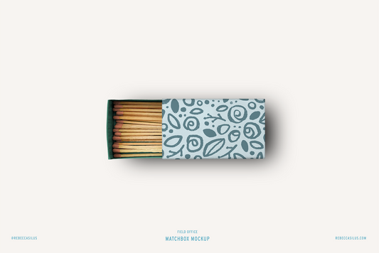 Matchbox mockup brand template by Field Office