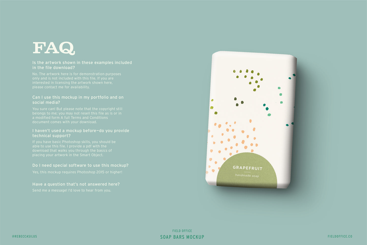 Soap Bars Mockup