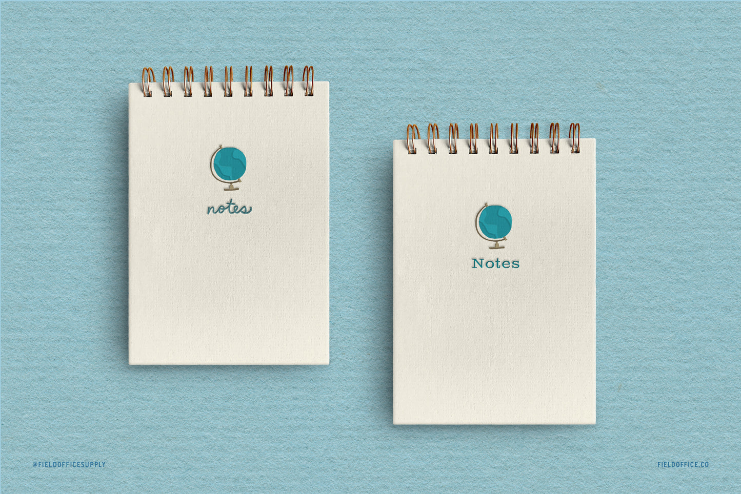 Spiral Notepads Mockup