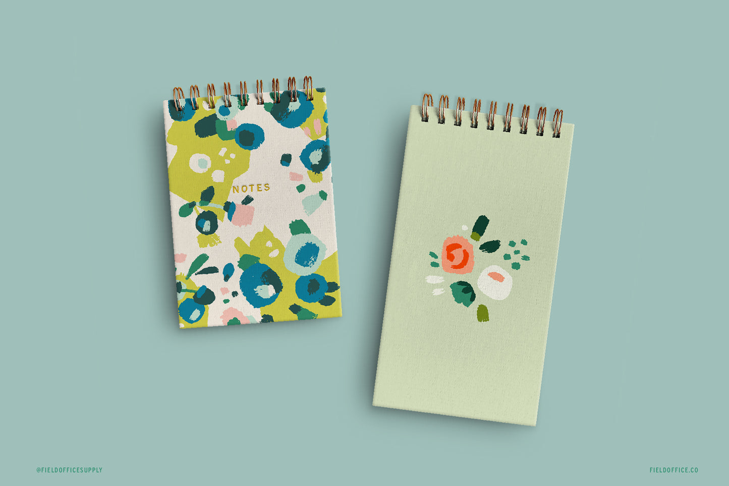 Spiral Notepads Mockup