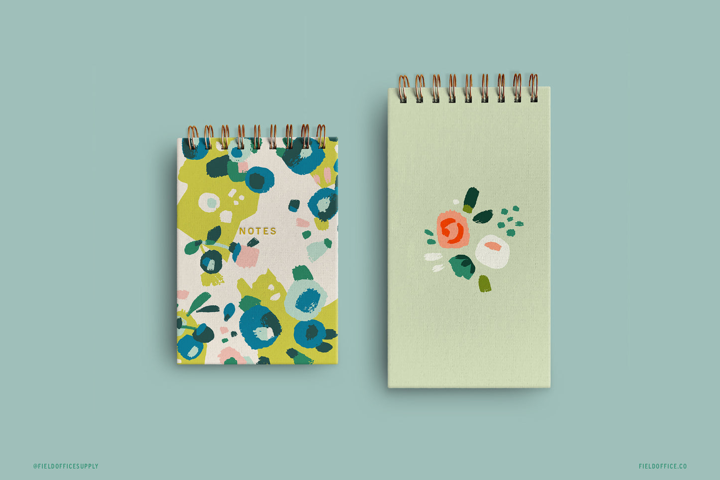 Spiral Notepads Mockup