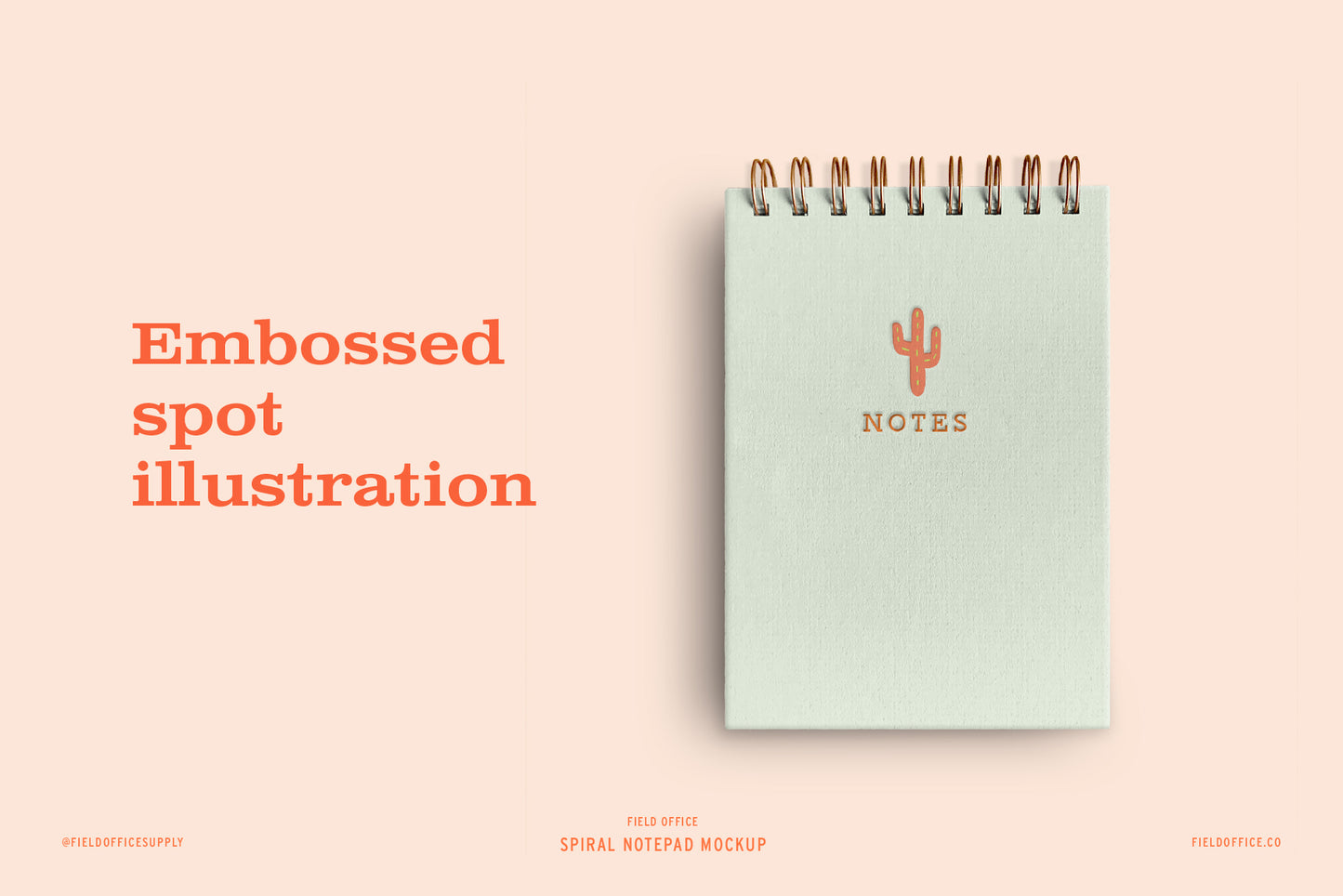 Spiral Notepads Mockup